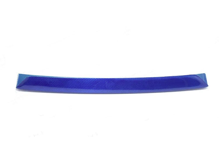 FIAT 500 Front Splitter Lip - Carbon Fiber - 595 Style - EU Model - Blue Candy
